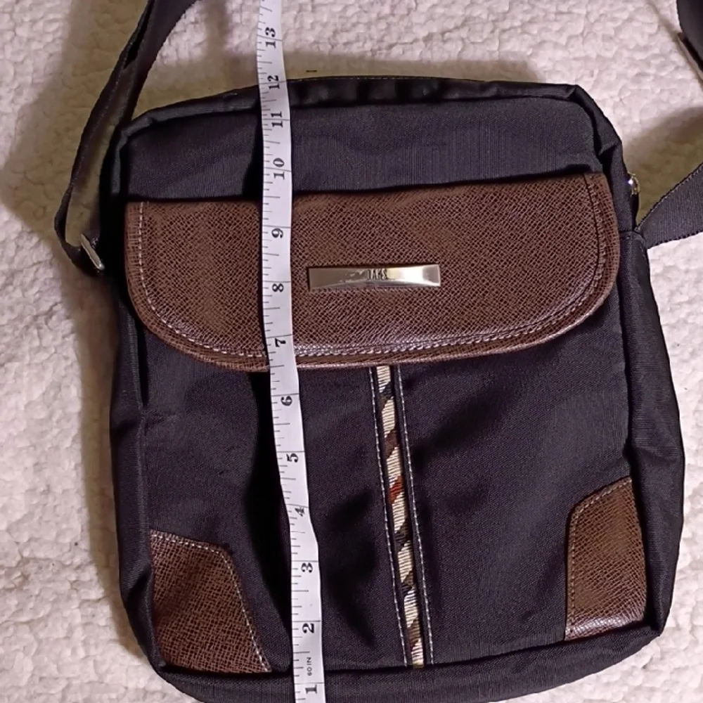 Stylish‎ Black and Brown Men's Bag